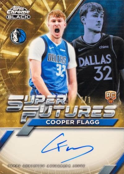 Cooper Flagg Super Futures Autograph